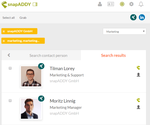 Close.io: High data quality & contact person search
