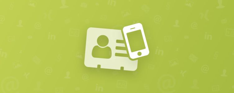 Visitenkarten direkt ins CRM System digitalisieren